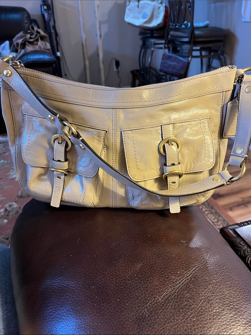 EUC Authentic Y2K Coach Legacy Garcia Leather Shoulder Handbag